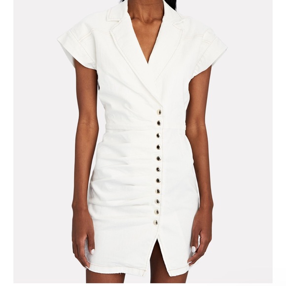 RETROFÊTE
Gia Short Sleeve Denim Mini Dress - Picture 4 of 12